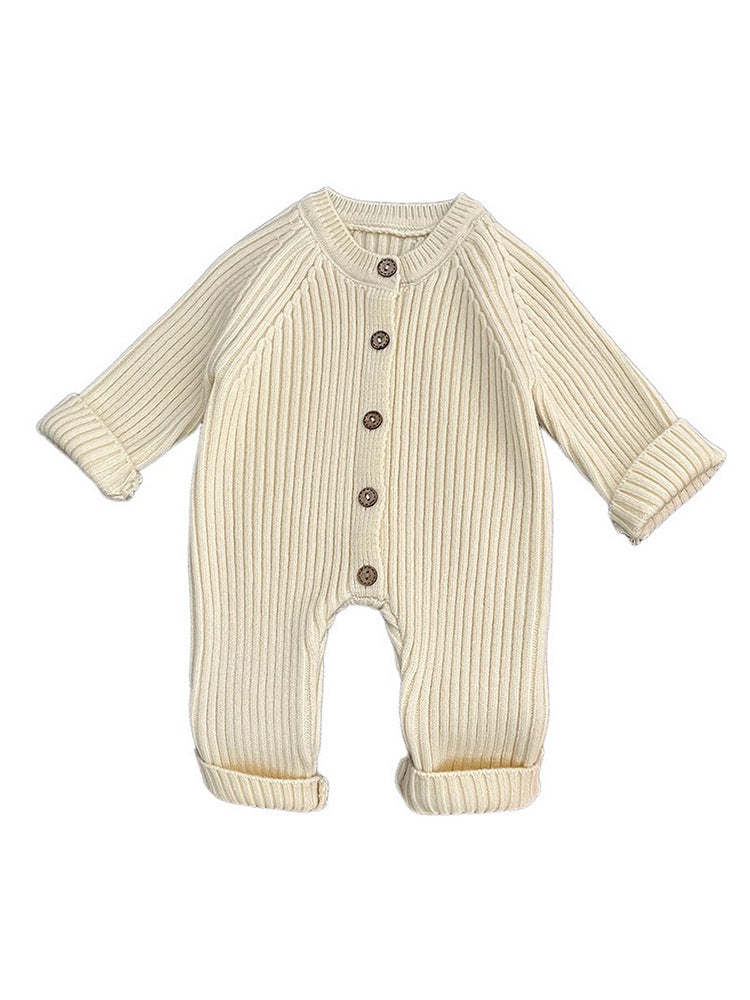 Snuggle Knit Baby Romper