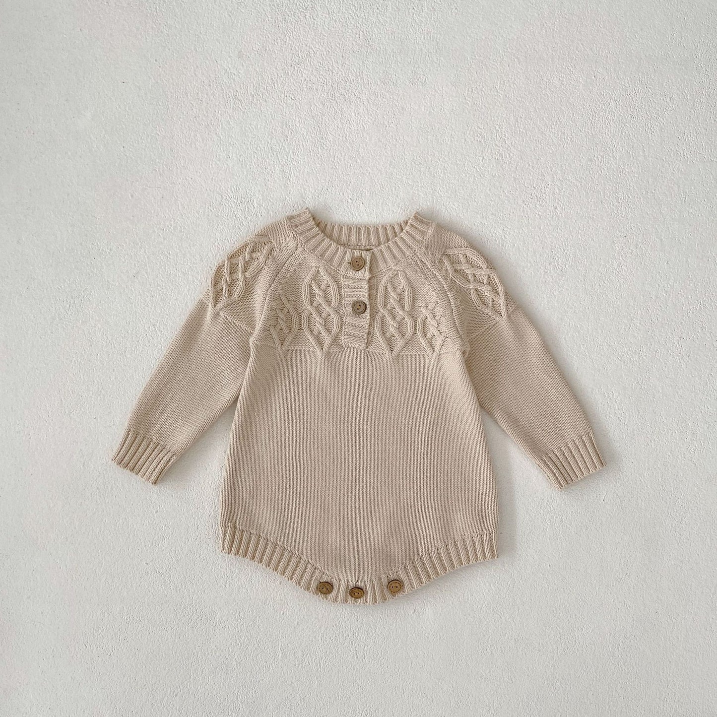 Autumn Haven Knit Romper