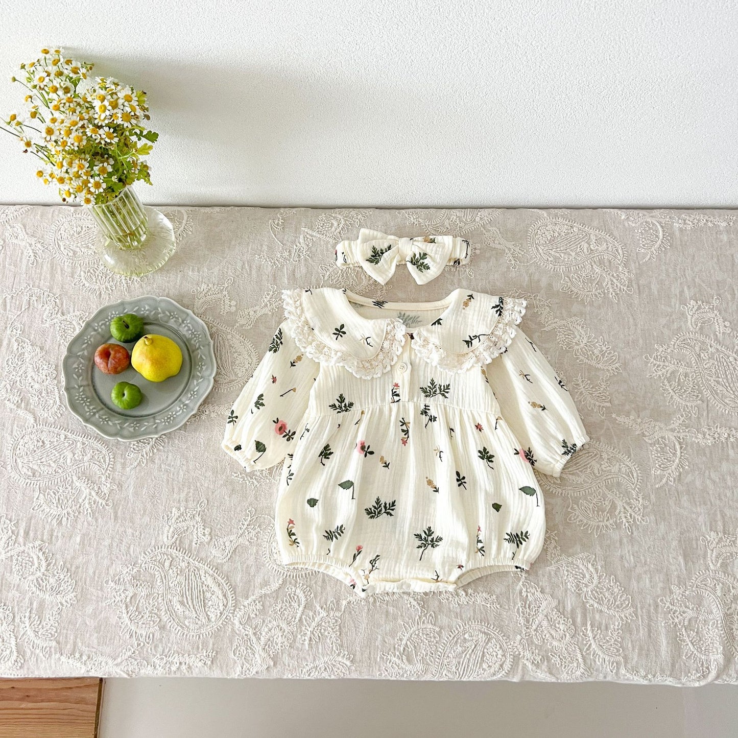 Blossom Grace Baby Romper
