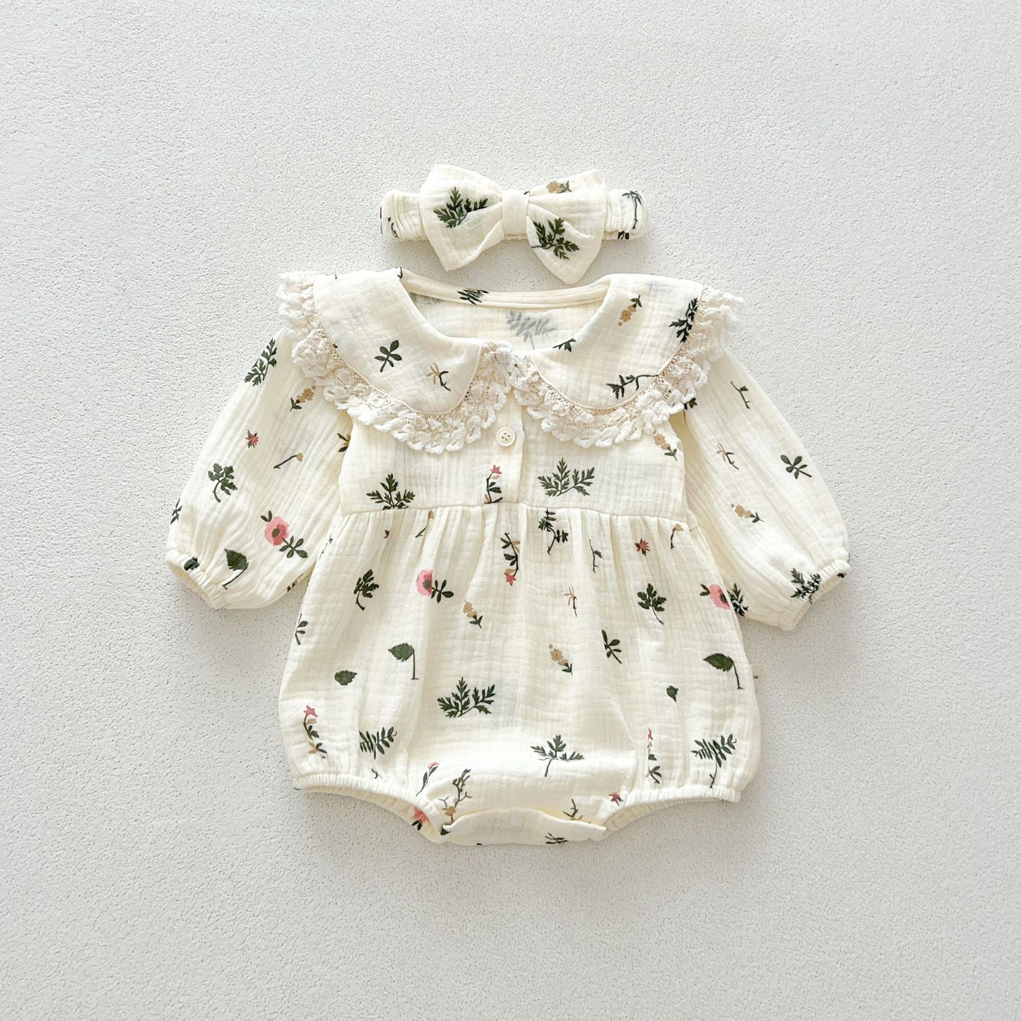 Blossom Grace Baby Romper