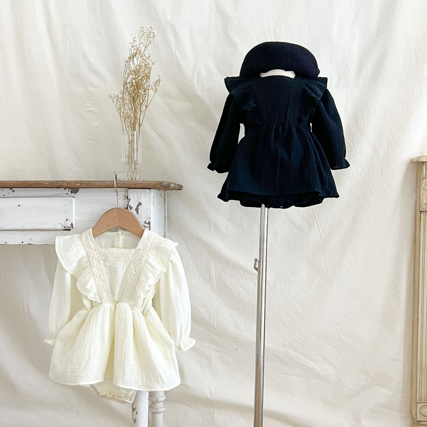 Autumn Bloom Baby Romper