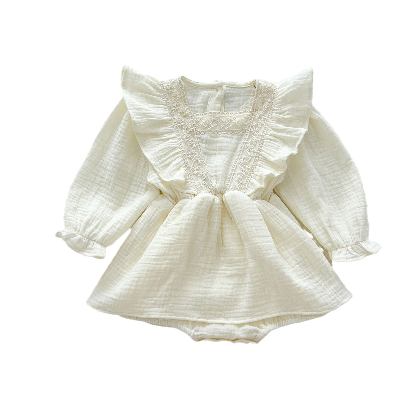 Autumn Bloom Baby Romper