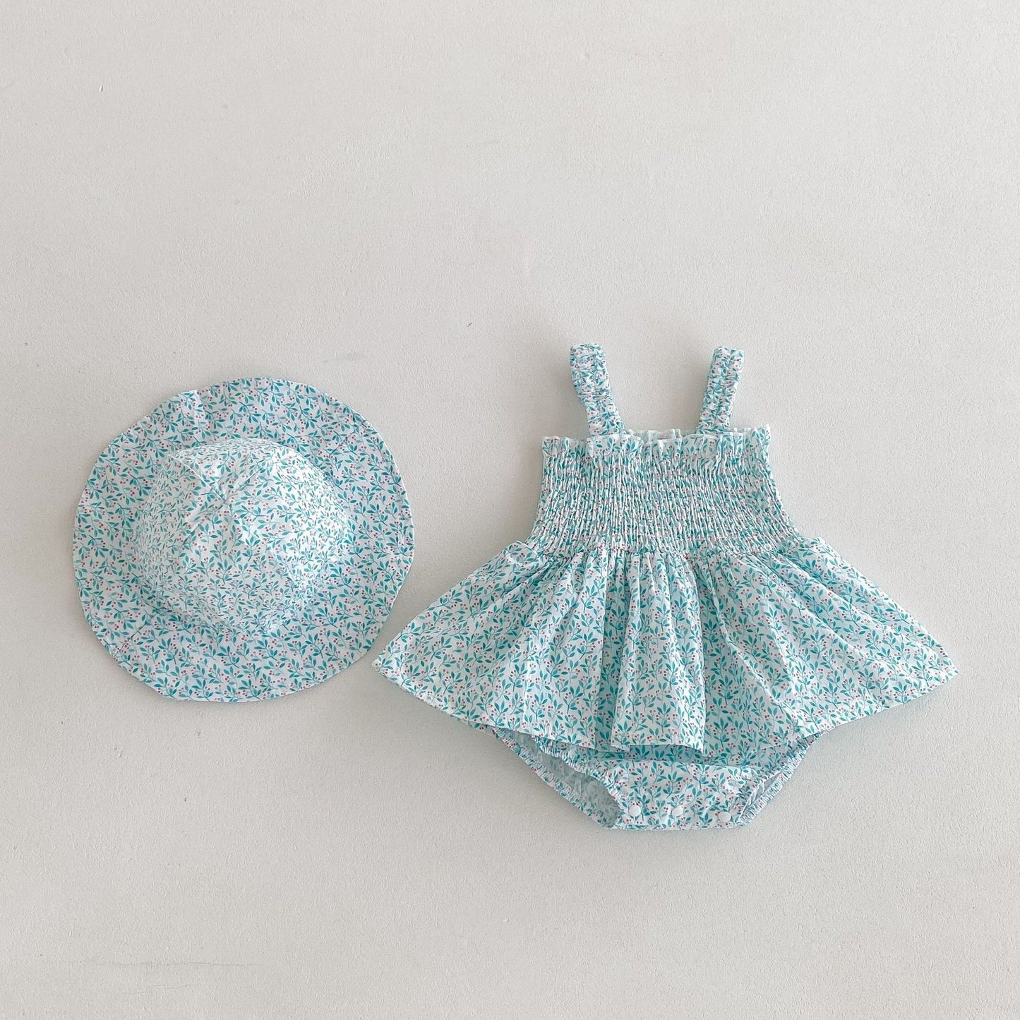 Floral Breeze Romper Set