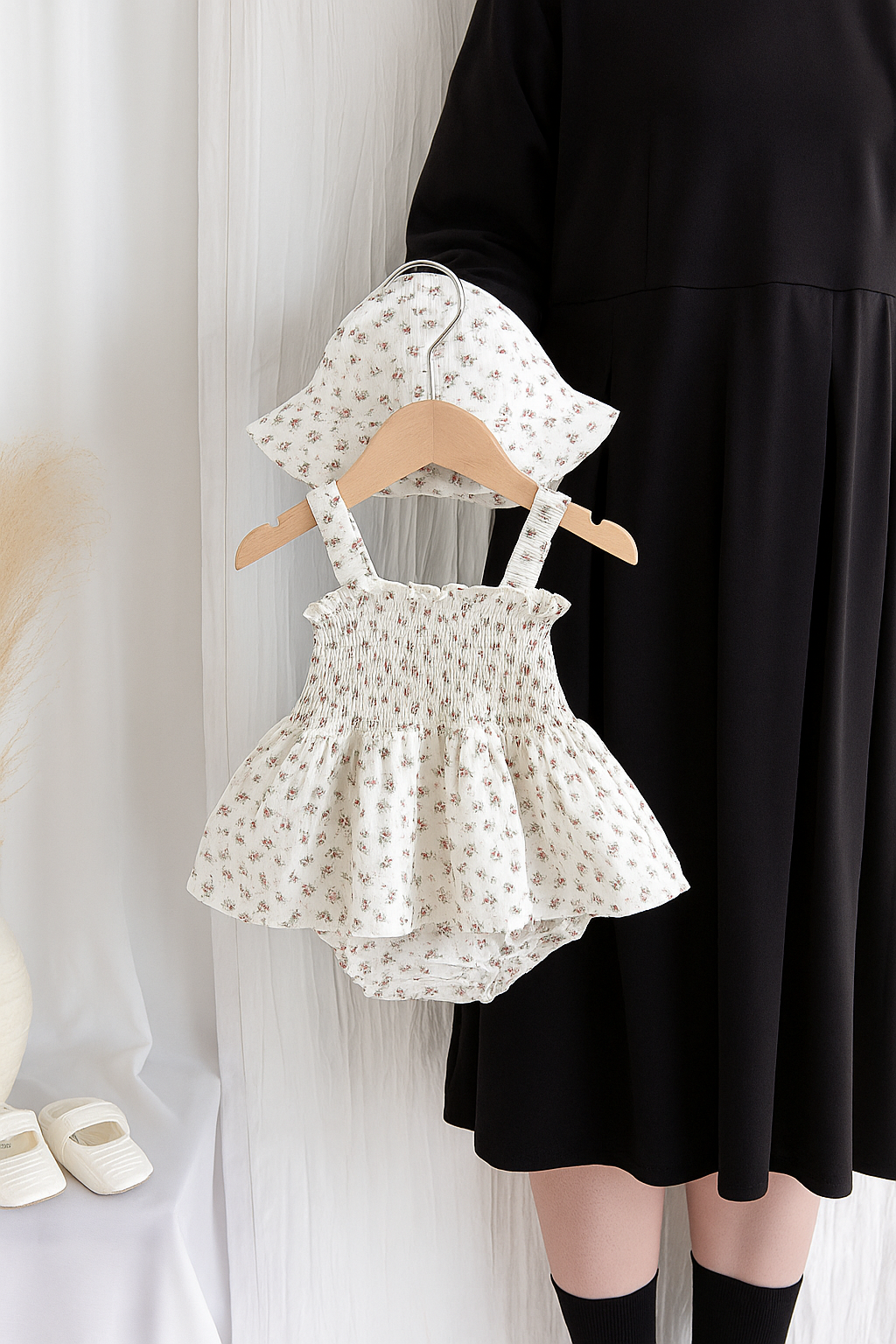 Floral Breeze Romper Set