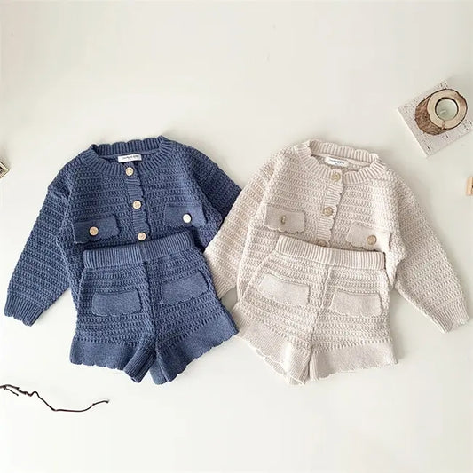 CuddleKnit Two-Piece Baby Set